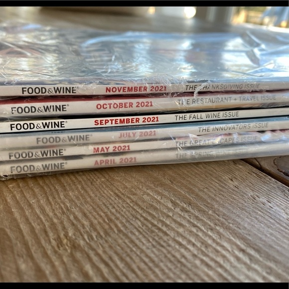 Lot of 6 Magazine FOOD and Wine March April May July September October November - Picture 7 of 13